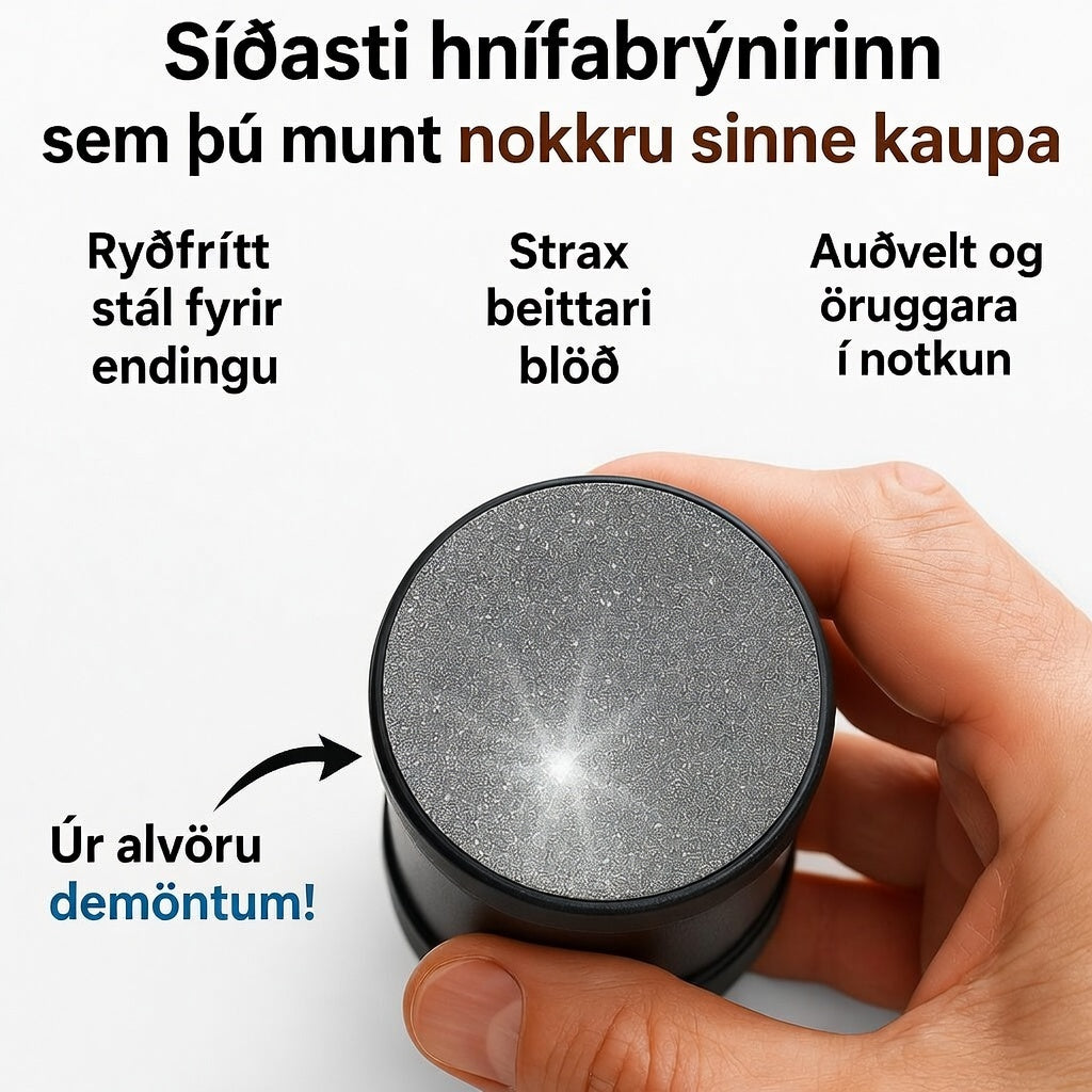 Kurogane díamant-rúllandi hnífshreinsiset