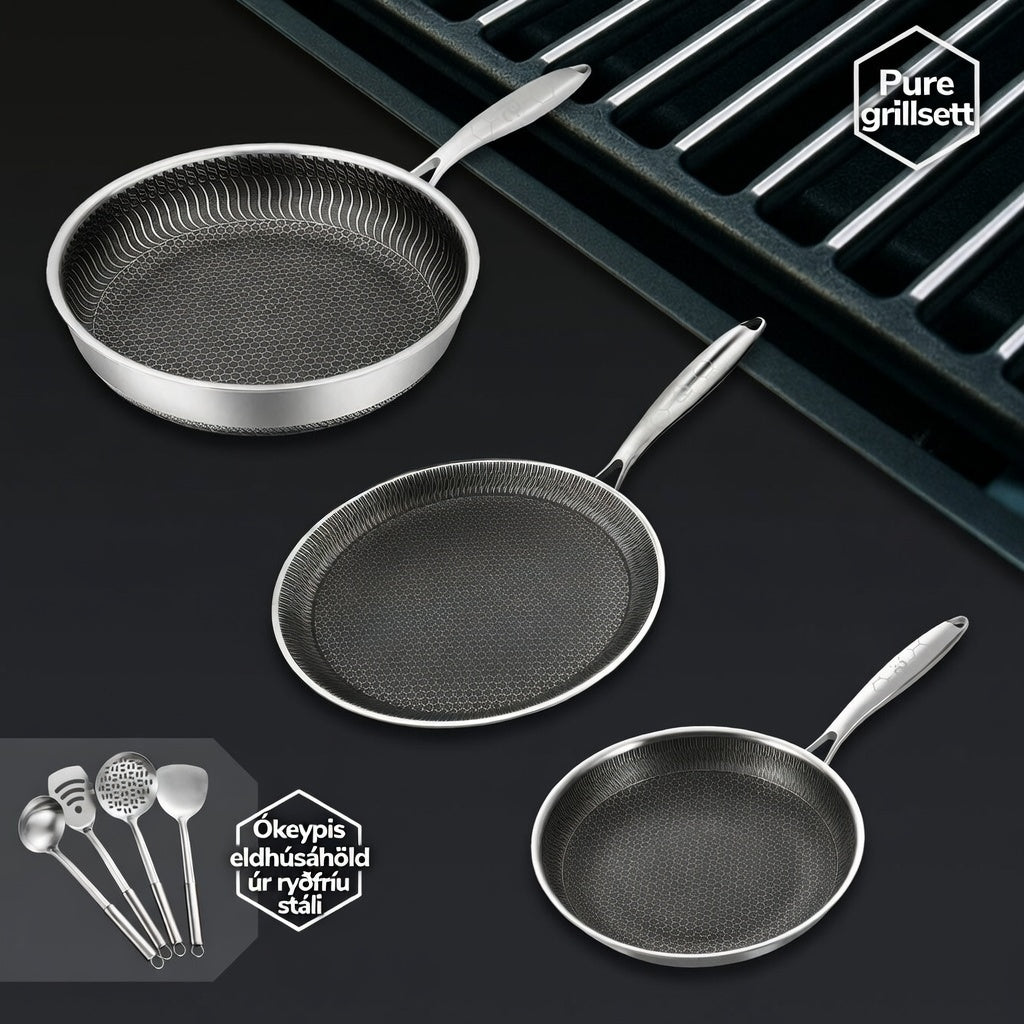 PureClad™ - Hybrid PureGrill grillset (takmörkuð útgáfa)