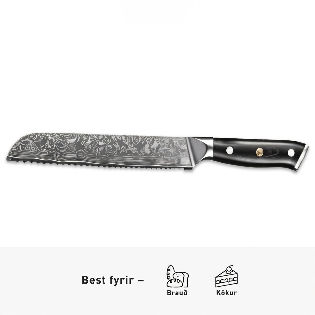 Kurogane Pro Black (プロブラック) - Damaskus-stál hnífar