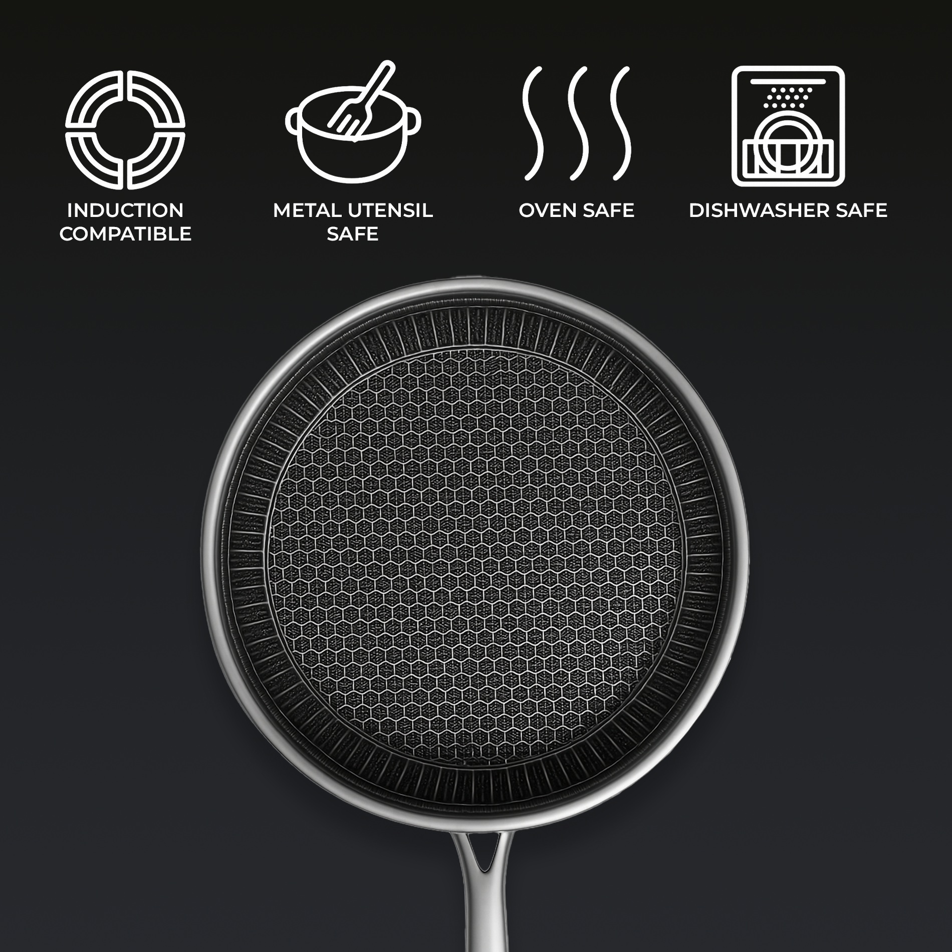 PureClad™ - Híbríð Wokpanna