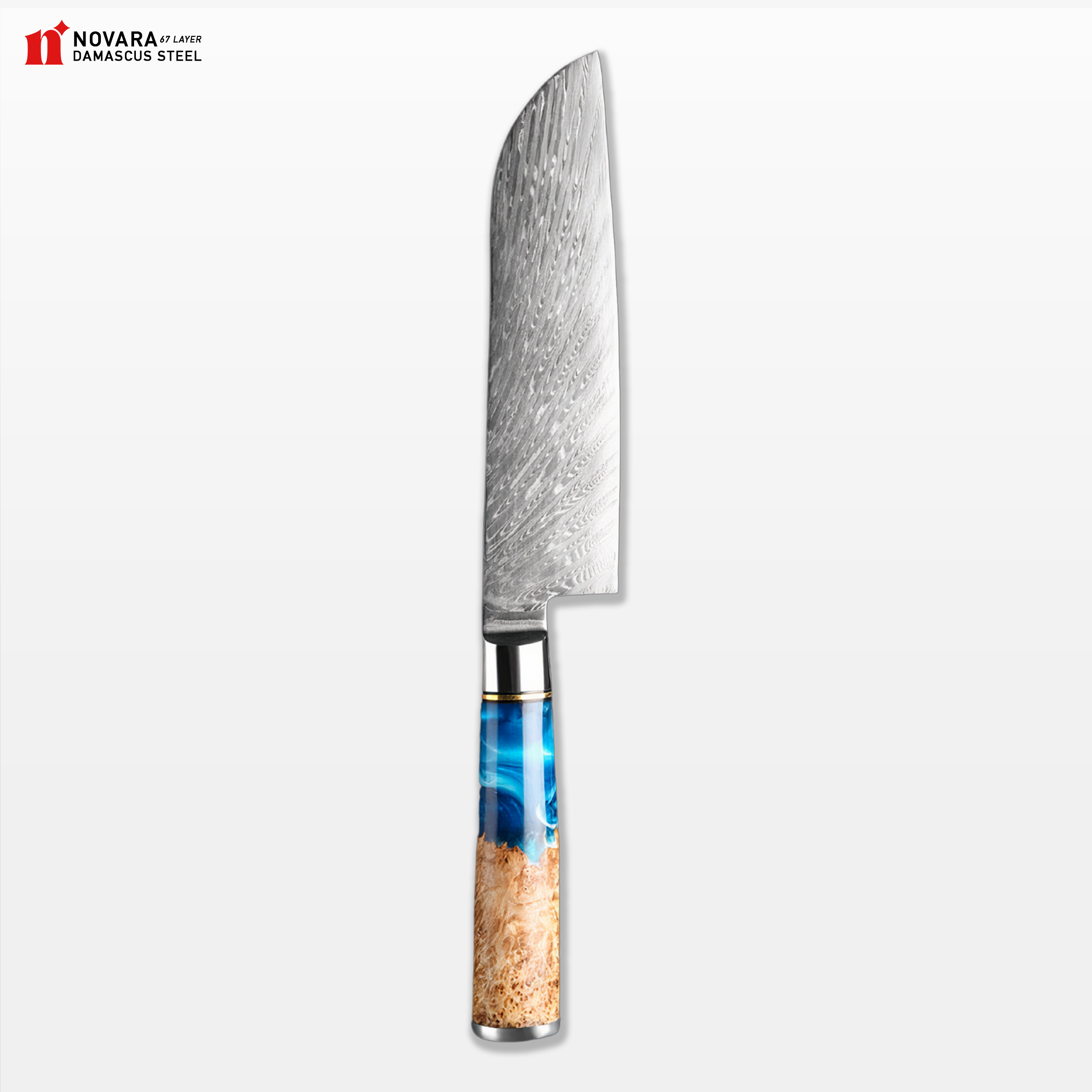 Kurogane Tsunami (ウェーブナイフ) - Damaska stál hnífar