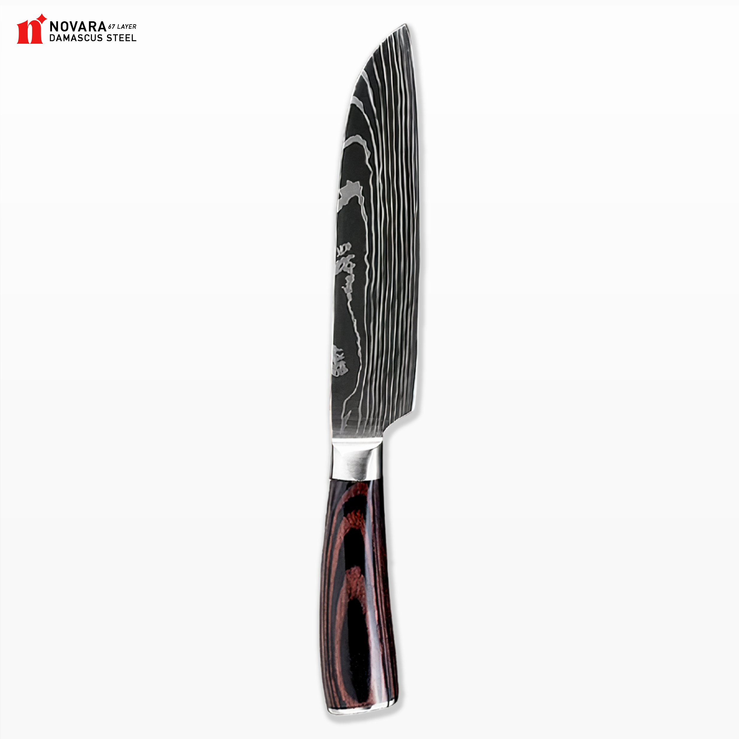 Kurogane Bonsai (bonsai tré) - Damascus-stál hnífar