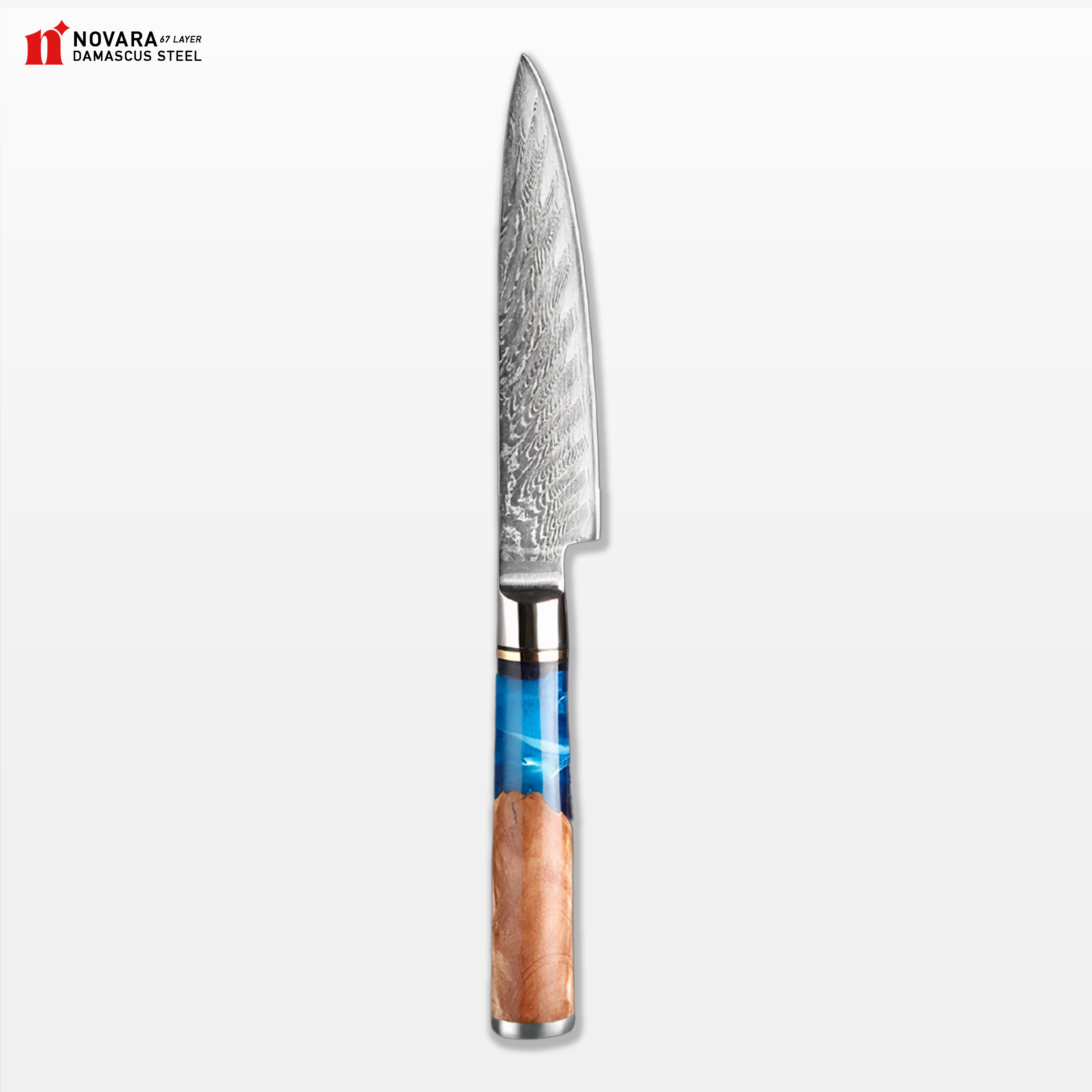 Kurogane Tsunami (ウェーブナイフ) - Damaska stál hnífar